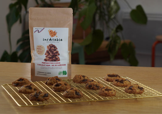 Préparation pour cookies Chocolat Noir / Sel de Guérande